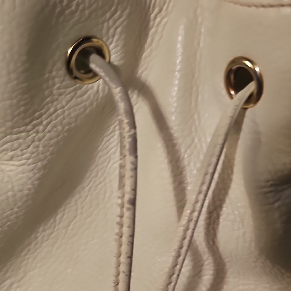 Kate Spade Cream Leather Backpack - Picture 4 of 8